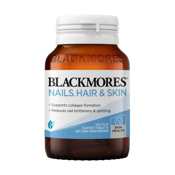 Buy Blackmores Nails Hair and Skin 120 Tablets Expiry Date 11/25 Online Pharmacy Direct AU
