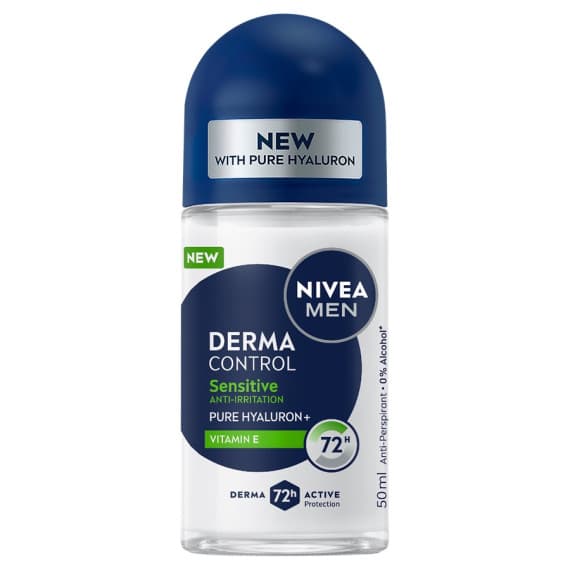 Buy NIVEA MEN Derma Control Sensitive Roll On 50ml Online Pharmacy Direct AU