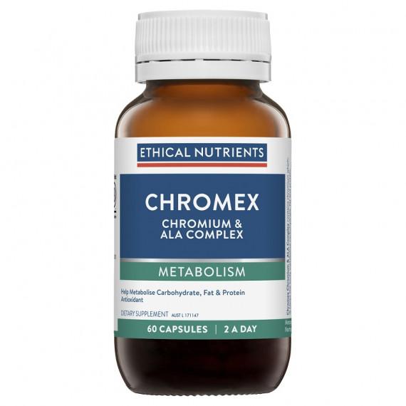 Ethical Nutrients Chromex Chromium and ALA Complex 60 Capsules
