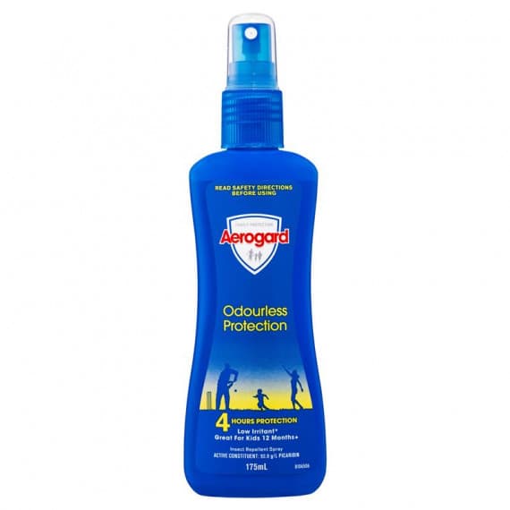 Aerogard Odourless Protection 175ml mosquito repellent at Pharmacy Direct