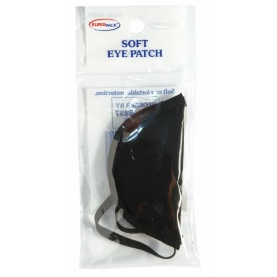 Surgipack Soft Eye Patch Black 1 Pack available at Pharmacy Direct