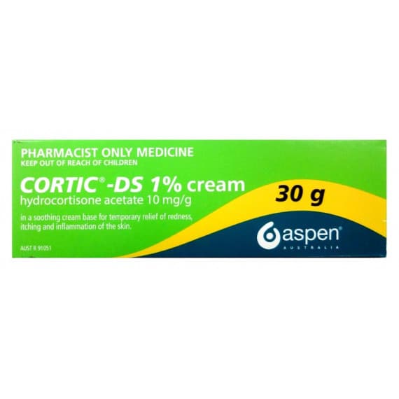 Cortic DS Cream 1 Percent 30g S3