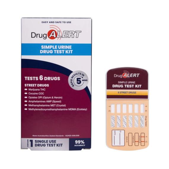 Drug Alert Single Use Drug Test Kit for fast and reliable testing at Pharmacy Direct