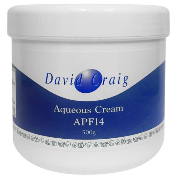 David Craig Aqueous Cream 500g available online at Pharmacy Direct