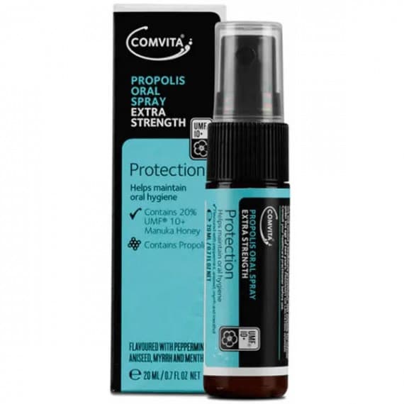 Comvita Propolis Oral Spray Extra Strength 20ml - Throat Support | Pharmacy Direct