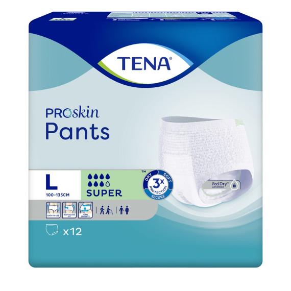 Tena Pants Super Large 12 Pack comfort and protection - Pharmacy Direct