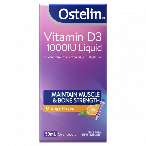 Ostelin Vitamin D3 1000IU Liquid 50ml