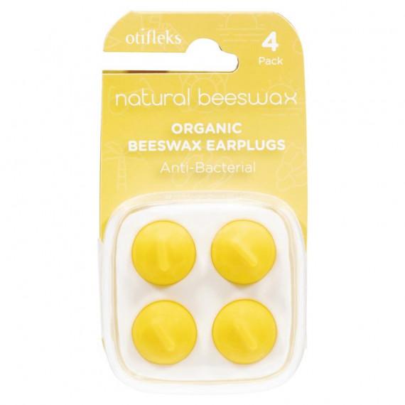 Otifleks Natural Beeswax Earplugs 4 Pack