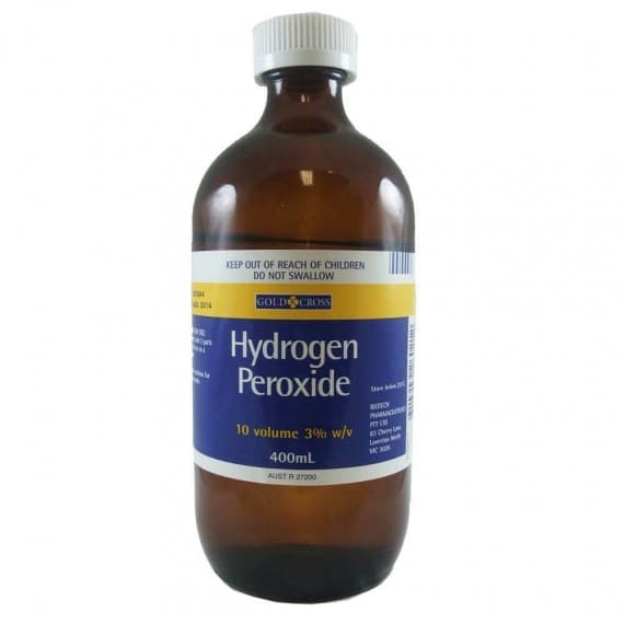 Buy Gold Cross Hydrogen Peroxide 10 Vol 3 Percent 400ml Online Pharmacy Direct AU