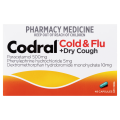 Codral Cold and Flu Plus Dry Cough 48 Capsules