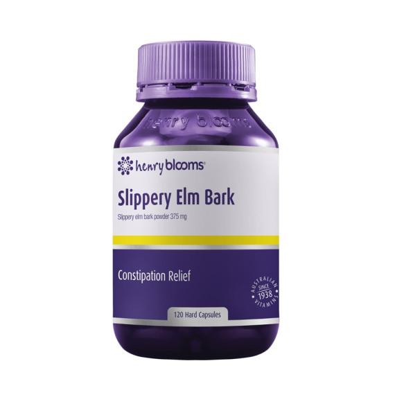 Henry Blooms Slippery Elm Bark 375mg 120 Vegetarian Capsules