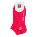 Sox And Lox Ladies Casual Thin Low Cut Socks Pink/Neon Yellow Size 3 to 9