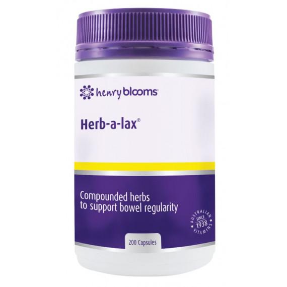 Henry Blooms Herb-A-Lax 200 Capsules