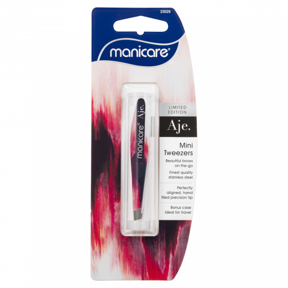 Manicare Mini Tweezers Limited Edition Miami Dye for precise grooming at Pharmacy Direct