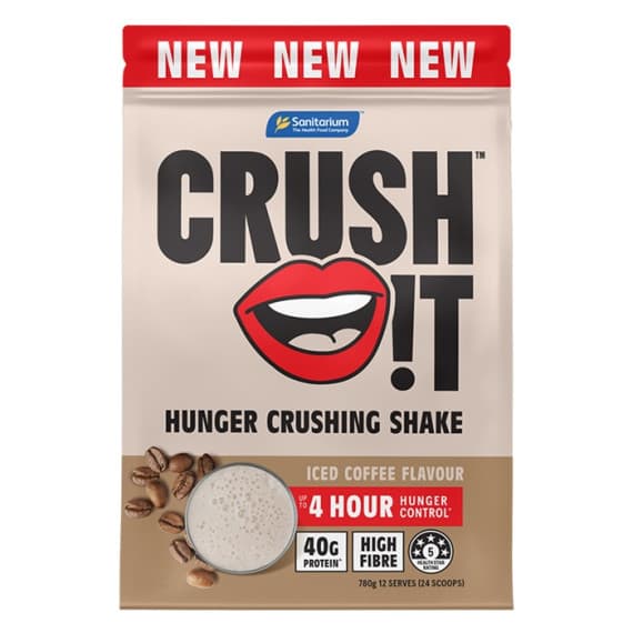 Buy Crush It Hunger Crushing Shake Iced Coffee Flavour 780g Online Pharmacy Direct AU
