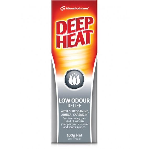 Deep Heat Low Odour Relief 100g