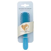 Lady Jayne Red Smooth & Knotless Detangling Brush Purse-Sized 1 Pack (Assorted Colors)