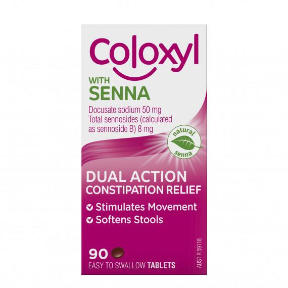 Coloxyl with Senna 90 Tablets gentle constipation relief – Pharmacy Direct