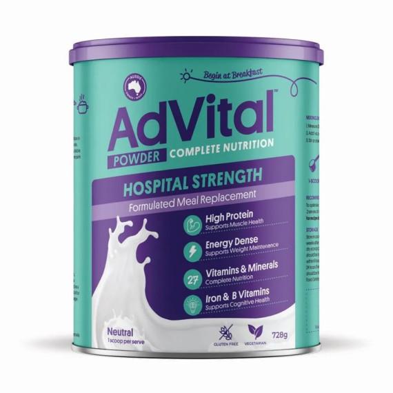 Buy Advital Hospital Neutral 728g Can Online Pharmacy Direct AU