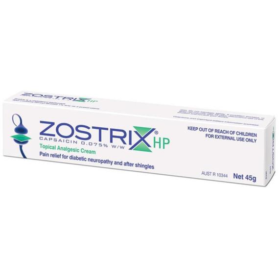 Buy Zostrix-Hp Tube 45g Knoll Online Pharmacy Direct AU