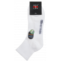 Sox and Lox Mens Sports Cushioned Midi Arch Support and Ventilation Panel Socks White Size 7 to 11