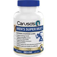 Carusos Mens Super Multi 60 Tablets