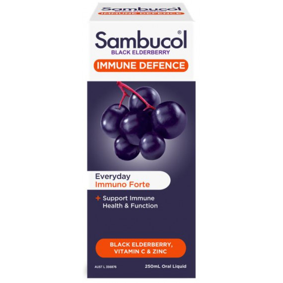Sambucol Black Elderberry Immune Defence 250ml