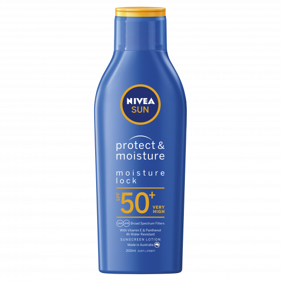 Nivea Sun Protect & Moisture Sunscreen Lotion SPF 50+ 200ml