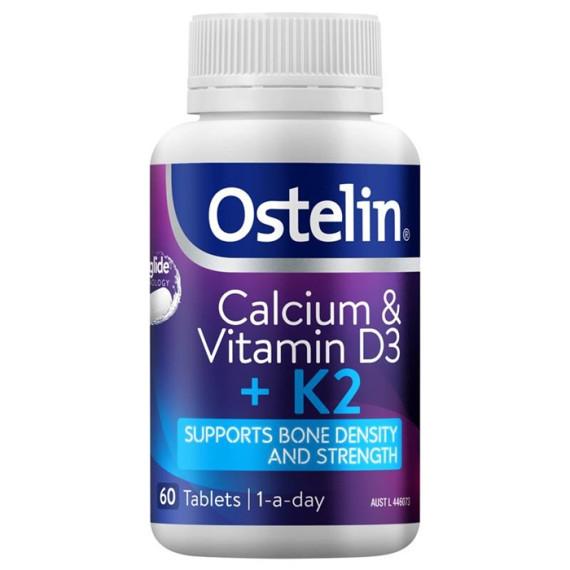 Buy Ostelin Cal D3 Plus K2 60 Tablets Online Pharmacy Direct AU