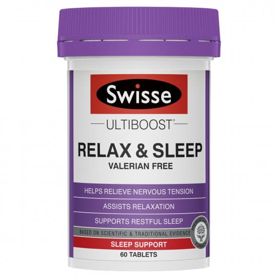 Swisse Ultiboost Relax & Sleep 60 Tablets