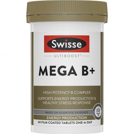 Swisse Ultiboost Mega B+ 60 Tablets