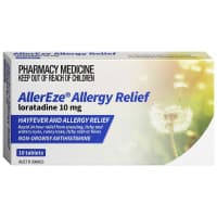 Allereze 10mg 10 Tablets