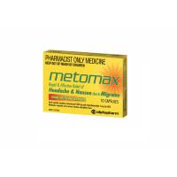 Metomax 10 Capsules 5mg/500mg (S3)