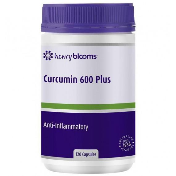 Henry Blooms Curcumin 600 Plus capsules joint support - Pharmacy Direct