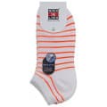 Sox and Lox Ladies Sports Cushioned Low Cut Ventilation Panel Socks Neon Colors Size 3 to 9