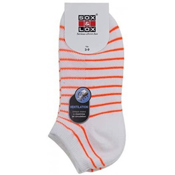 Buy Sox and Lox Ladies Sports Cushioned Low Cut Ventilation Panel Socks Neon Colors Size 3 to 9 Online Pharmacy Direct AU