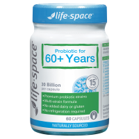 Life Space Broad Spectrum Probiotic For 60 plus Years 60 Capsules