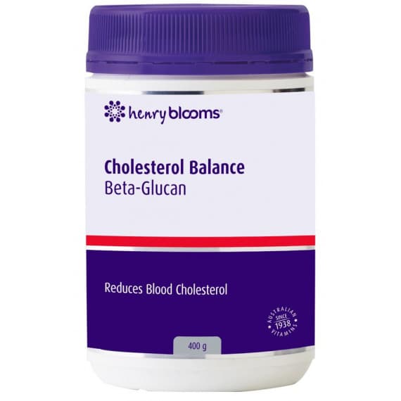 Henry Blooms Cholesterol Balance Beta Glucan Powder heart health support - Pharmacy Direct