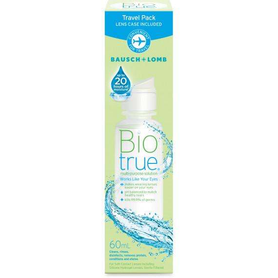 Bausch & Lomb Biotrue Multi-Purpose Solution Travel Pack 60ml