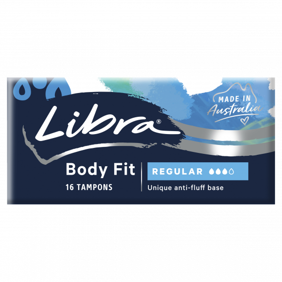 Libra Body Fit Regular Tampons 16 Pack