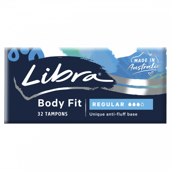 Libra Body Fit Regular Tampons 32 Pack