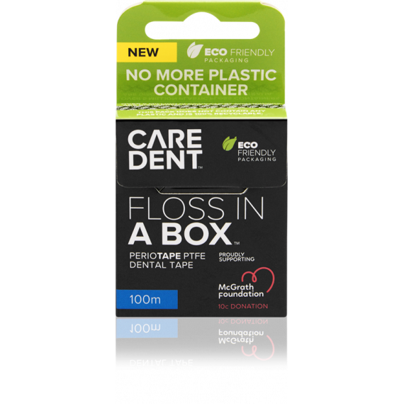 CareDent PerioTape Flossing Tape 100m - Buy Online at Pharmacy Direct